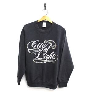 Vintage City of Lights Sweatshirt Large